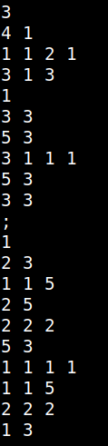 Simple nonogram input